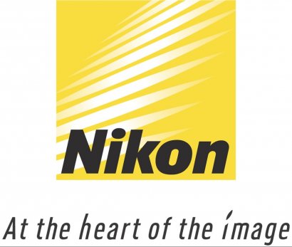 logo nikon at the heart of image