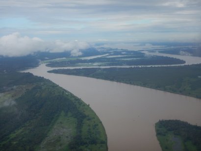 Il fiume Tapajos. (Foto: Greenpeace)