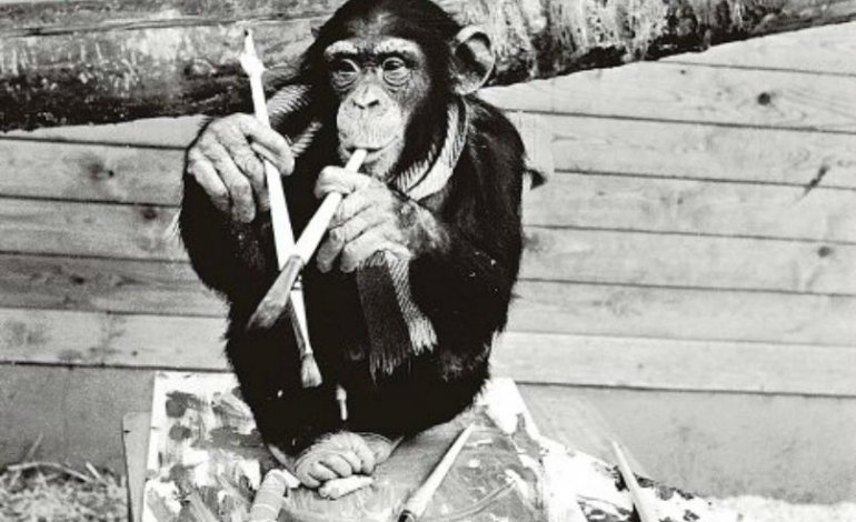 L’incredibile storia di Pierre Brassau, scimpanzé d’avanguardia