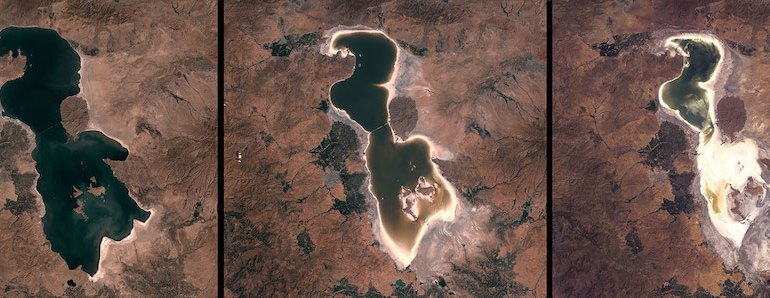 Il lago di Urmia rischia di scomparire