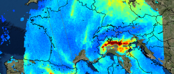 Ecco l'inquinamento visto dallo spazio: la Pianura Padana soffoca sotto lo smog