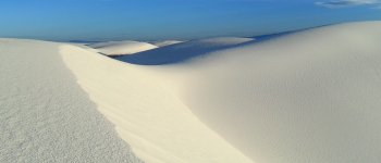 Tra le dune candide del White Sands National Monument in New Mexico