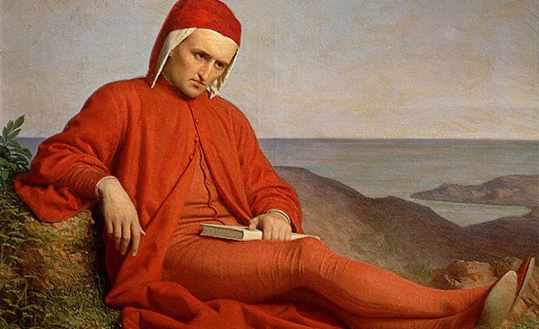 Dante e il giunco, simbolo di umiltà