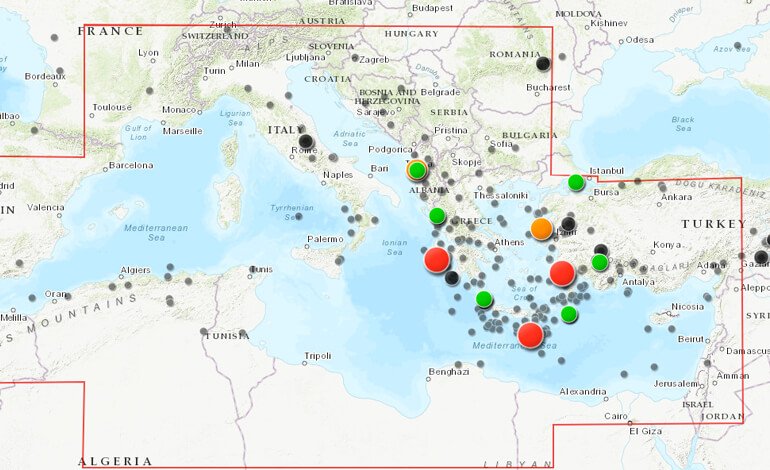 Il monitoraggio dei maremoti lungo le nostre coste