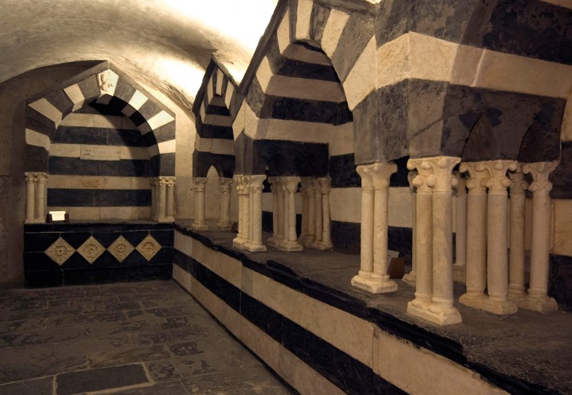 La cripta dell’Abbazia di San Fruttuoso
