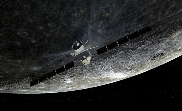 BepiColombo: la sonda europea sorvola Mercurio