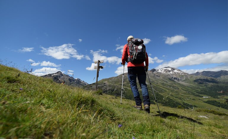 Una lunga traversata alle pendici del Pizzo Tresero