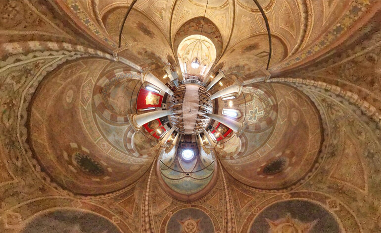 Arte e cultura sotto la cupola dell’EcoPlanetario del Parco Pineta