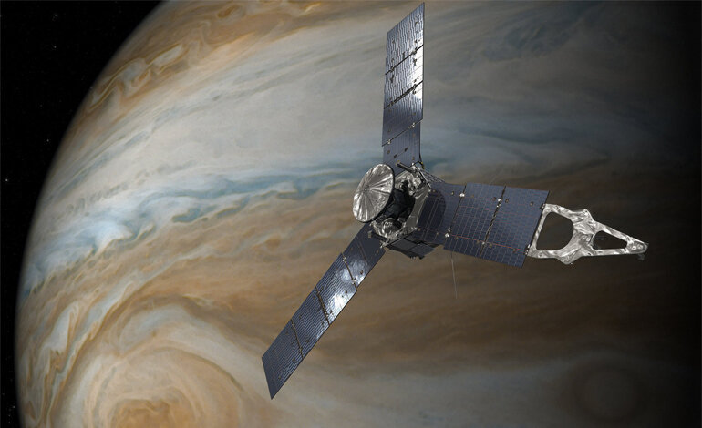 Giove è un pianeta con la superficie in costante movimento