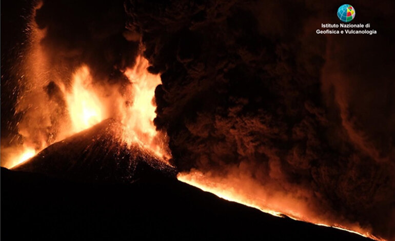 Le eruzioni dell’Etna sono precedute da una “musica” infrasonica