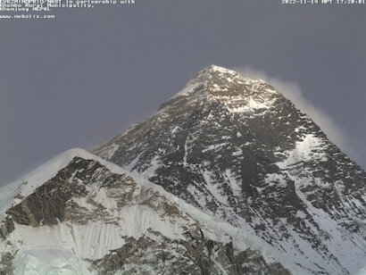 webcam sull'Everest