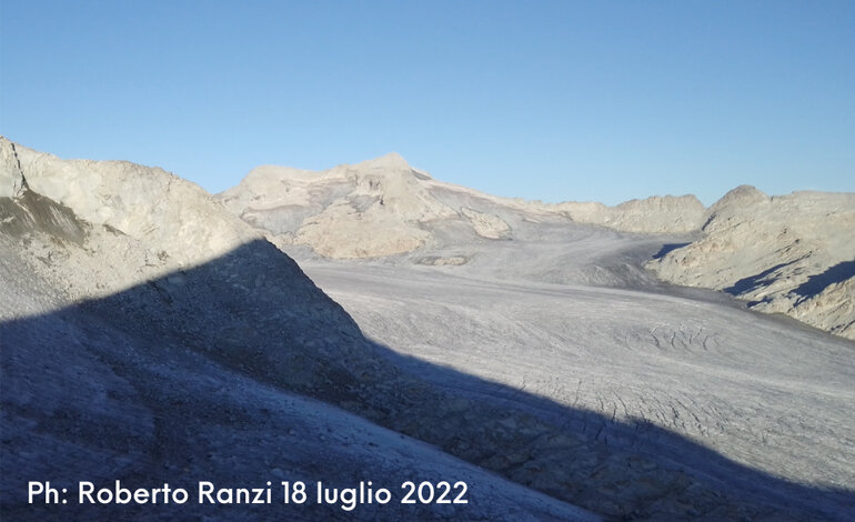 Il passato e il destino del ghiacciaio dell’Adamello