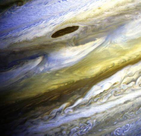 zona equatoriale di Giove