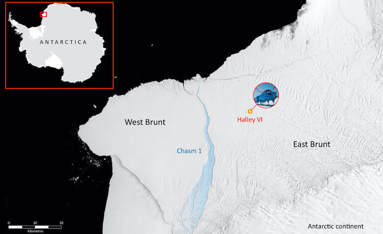 Un iceberg grande come Londra si è staccato in Antartide
