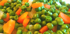 piselli e carote