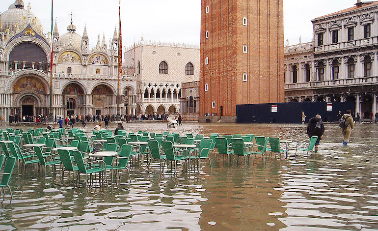 Gli effetti dell’Acqua Alta a Venezia