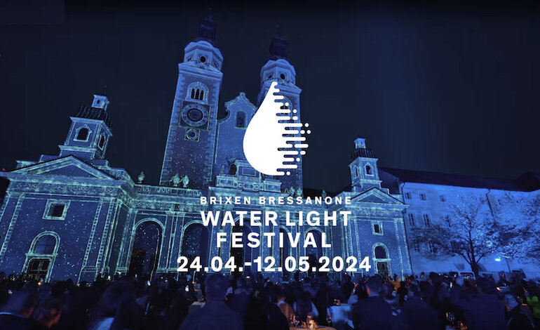 Si apre oggi il Water Light Festival a Bressanone