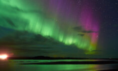 Le straordinarie aurore boreali in Italia