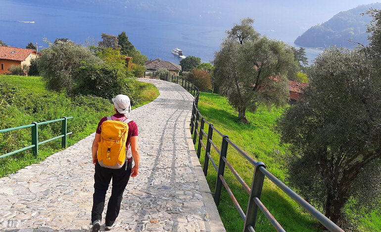 La Greenway del lago di Como