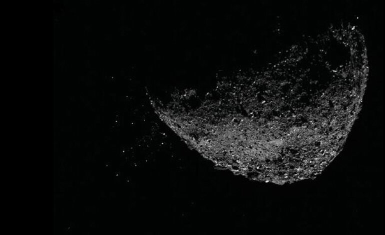 La polvere dell’asteroide contiene composti organici
