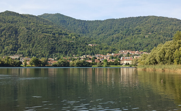 Intervento di messa in sicurezza del lago di Olginate