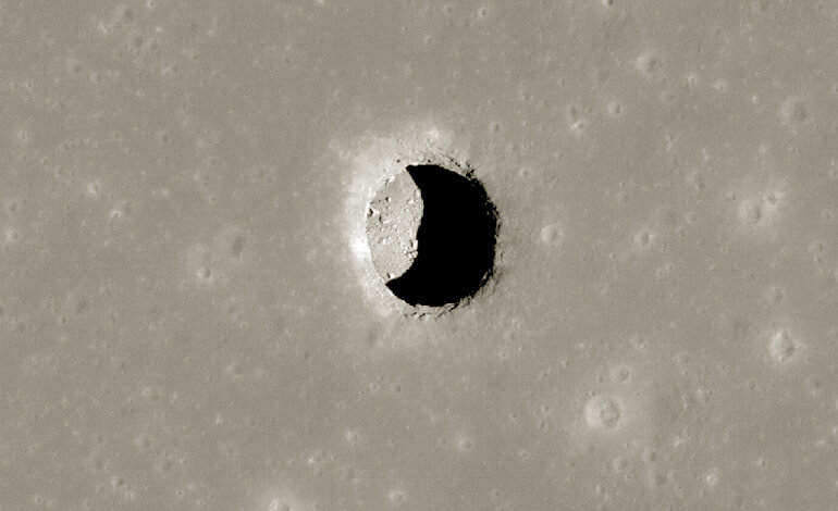 Caverne sulla Luna per ospitare i colonizzatori del nostro satellite