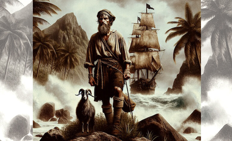 Alexander Selkirk, il naufrago che ispirò Robinson Crusoe