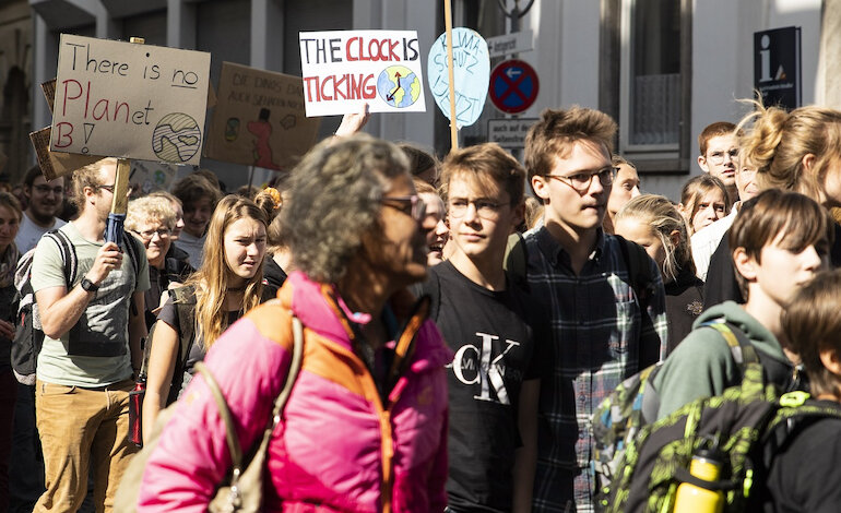 A scuola contro la crisi climatica