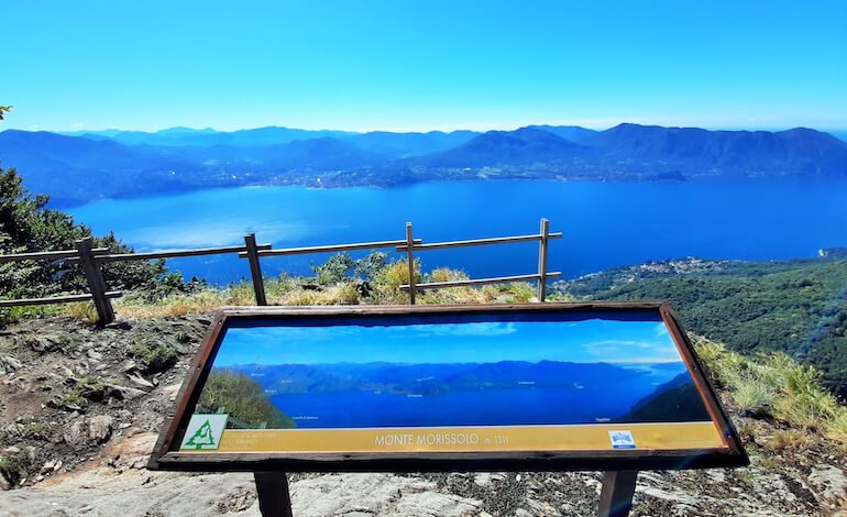 Monte Morissolo, orizzonti d’acque