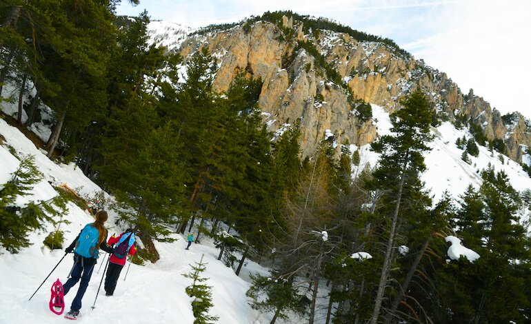 Val de la Claree sulla neve per tutti
