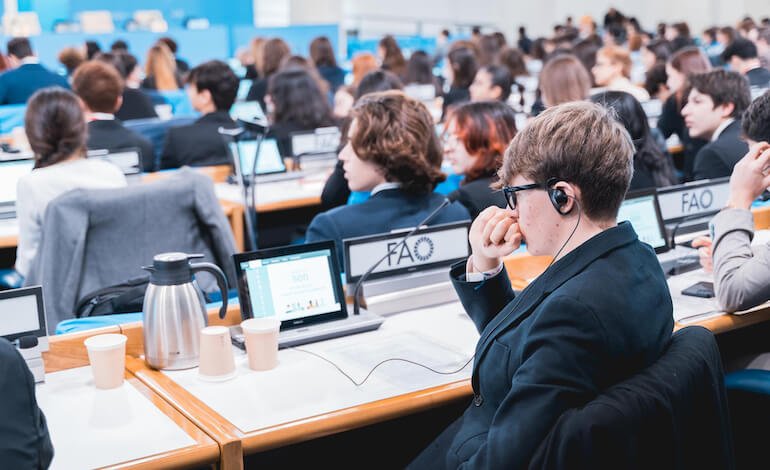 850 studenti a Roma per cambiare il mondo