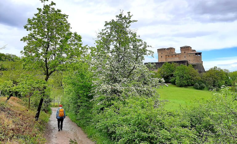 Il sentiero d’arte del castello di Torrechiara