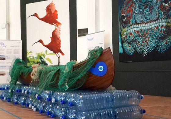 Eco percorso artistico sull'ambiente acquatico e marino