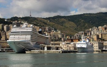 Aria più pulita nei porti e nel Mediterraneo