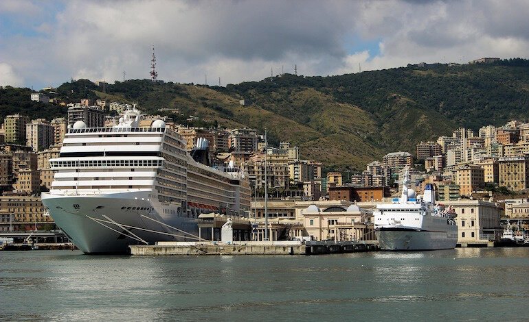 Aria più pulita nei porti e nel Mediterraneo