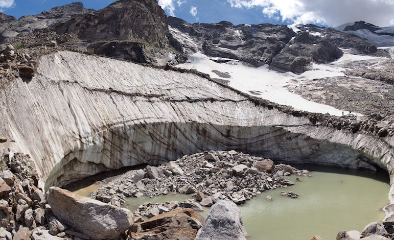 I ghiacciai, testimoni della crisi climatica