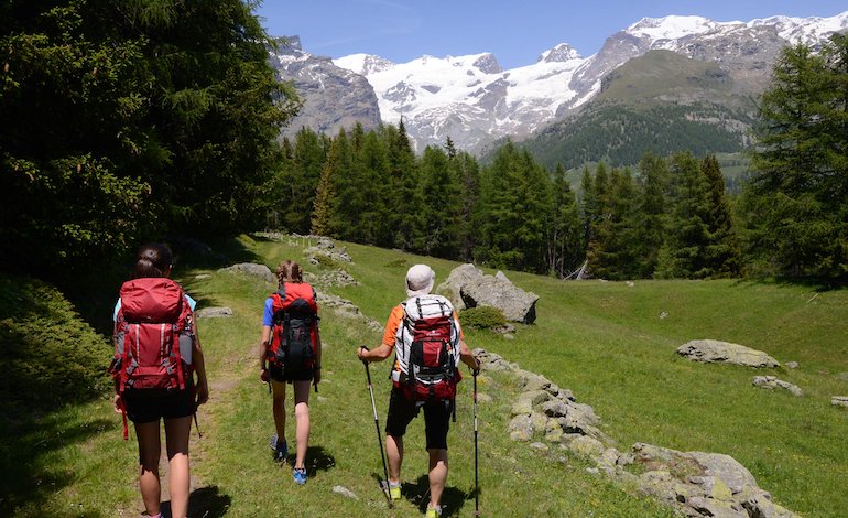 Monte Rosa Randò, un trekking vista Monte Rosa