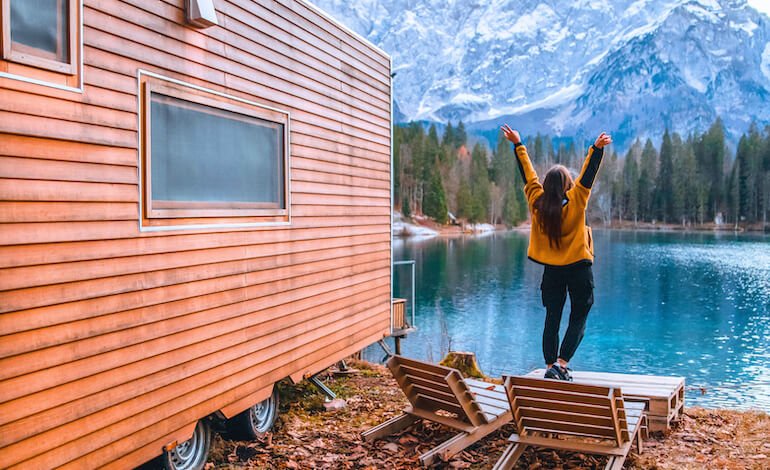 La casa nel bosco riduce lo stress e migliora il benessere