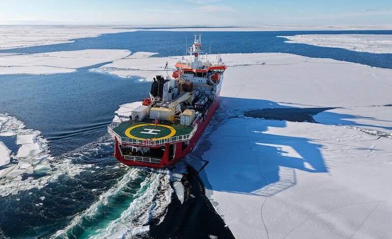 La rompighiaccio Laura Bassi ha iniziato la missione in Antartide