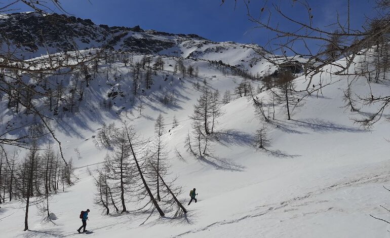 Sulla neve in val Bognanco