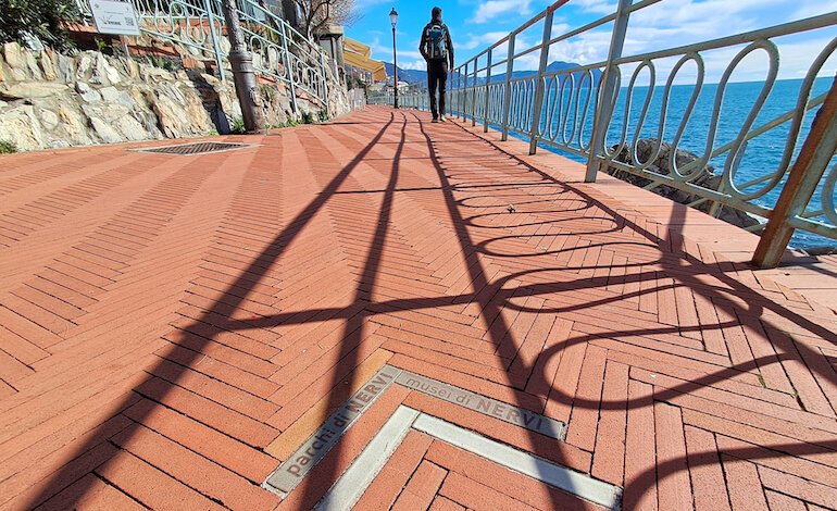 Passeggiata Anita Garibaldi a Nervi