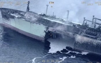 La metaniera alla deriva