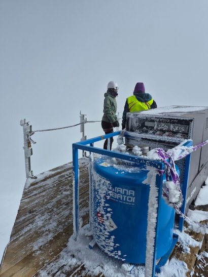 GPS sul Monte Rosa