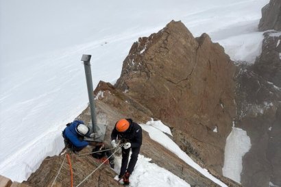 GPS sul Monte Rosa