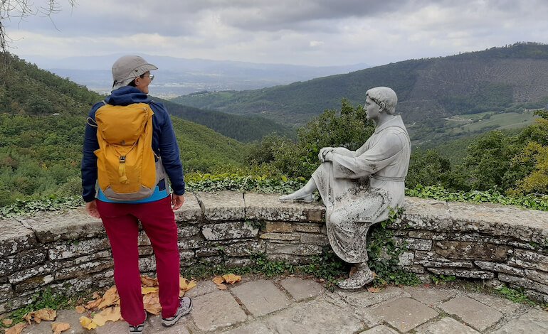 A piedi all’eremo di Montecasale